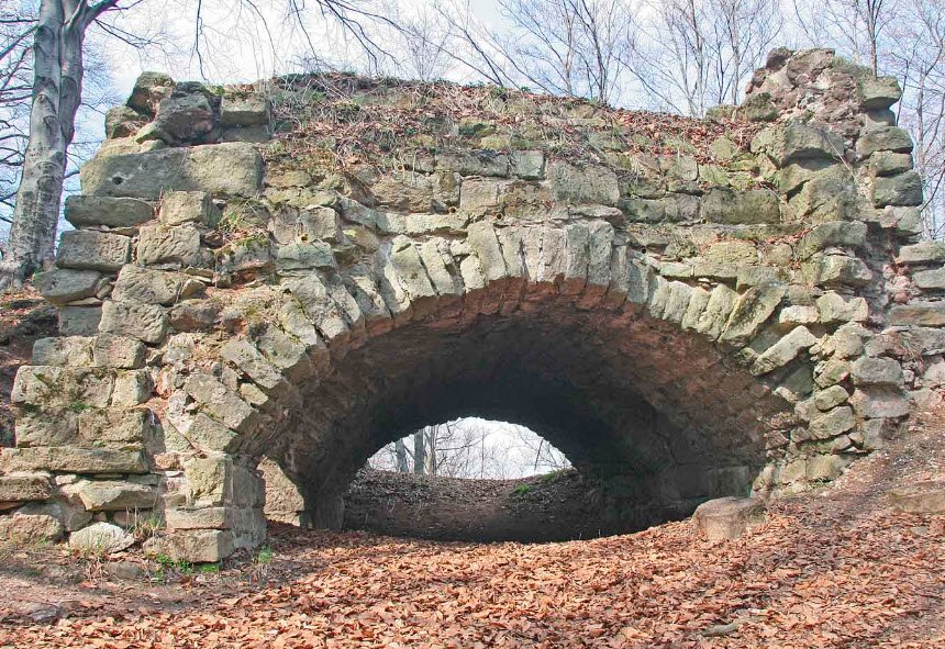 Zřícenina hradu Žampach, Žampach, Czechia, Czech Republic (Czechia)
